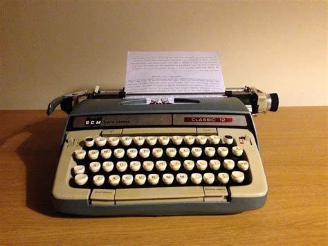 The Mabic Typewriter: A Catalyst for Imagination and Ideas